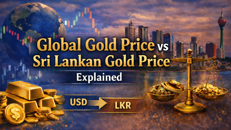 Global Gold Price vs Sri Lankan Gold Price Explained