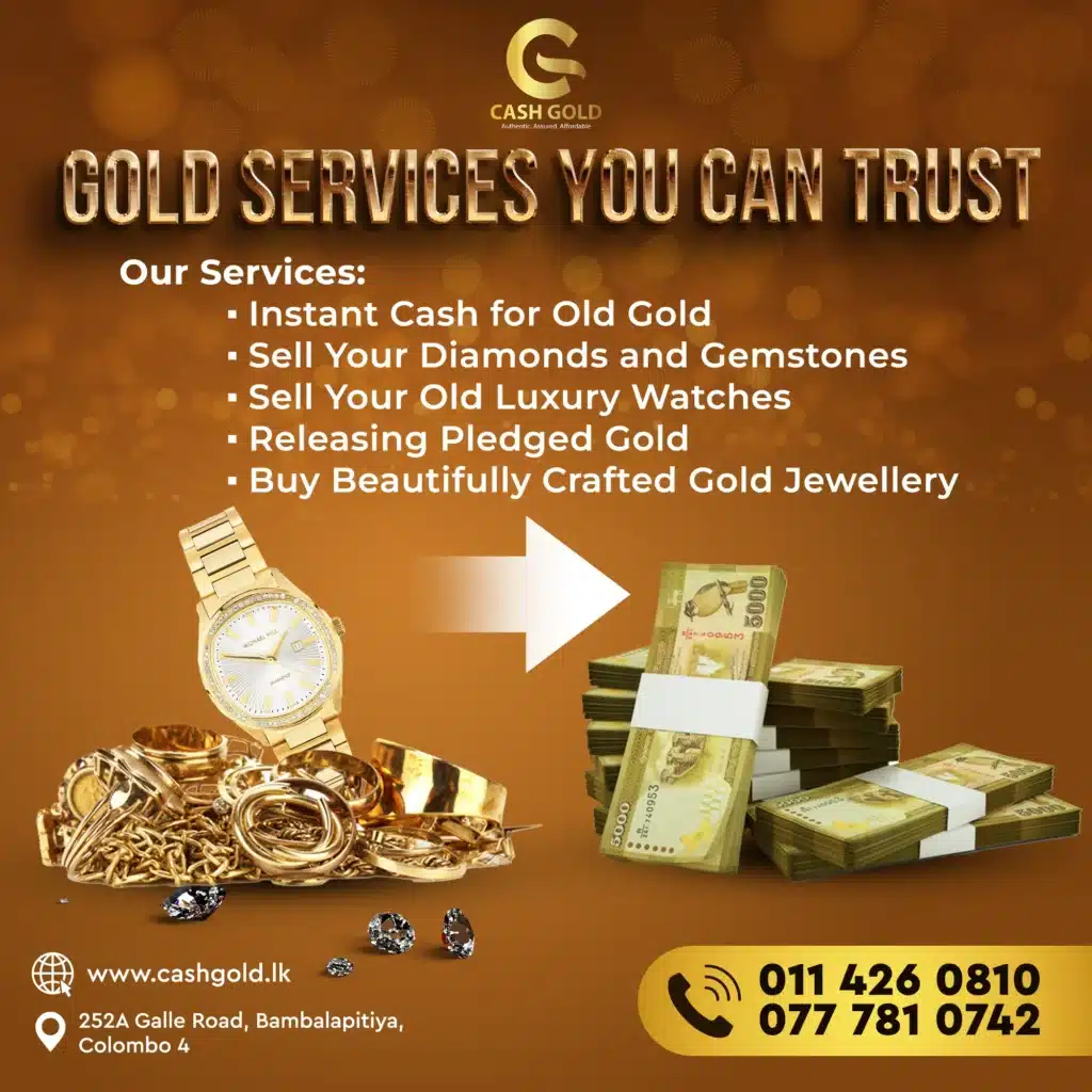 Cash Gold services - Gold services you can trust
