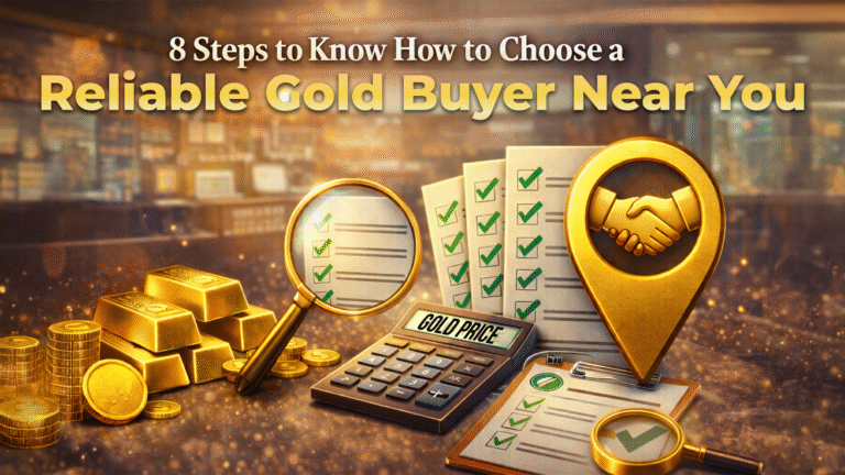 8 Steps to Know How to Choose a Reliable Gold Buyer Near You