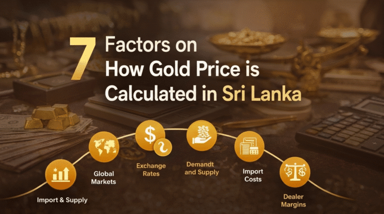 7 Factors on How Gold Price is Calculated in Sri Lanka