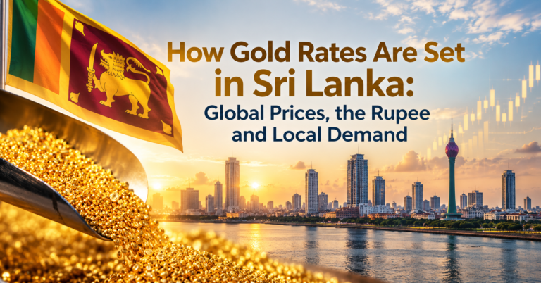 How Gold Rates are Set in Sri Lanka: Global Prices, the Rupee and Local Demand